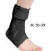 Buy Lightweight Adjustable Ankle Brace for Women & Children | Stabilizing Support for Ultimate Comfort | Elastic Ankle Stabilizer in Black - Buy Online on GoSupps.com