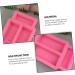 NUOBESTY 6 Pcs Gold Brick Silicone Mold Molder Mold for Chocolate Gold Brick Mold Mold Epoxy Silicone Molds Gold Brick Baking Mold Silicone Chocolate Mold Candy Mould Soap Pinkx3pcs 9.3X5.1CMx3pcs - Buy Online on GoSupps.com