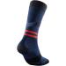 Thuasne Medium-High Compression Running Socks - Degressive Ankle to Calf Compression | Sizes 39-42 | XL Black Dark Blue Red - International Shipping Available - Buy Online on GoSupps.com