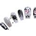 PN-013 Press-On Nails Lacquered 10 Pieces Reusable False Nails Y2K Pastel Goth Halloween Ghost Black White - Buy Online on GoSupps.com