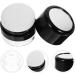 Beavorty butter loose powder body powder sample jars powder holders small jar cosmetic sample containers small containers with lids empty powder bottle Baby makeup plastic filling - Buy Online on GoSupps.com