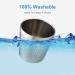 Xiaoxin Stainless Steel Soap Bowl | Barber Razor Cup for Men | Wet Shaving & Face Hair Cleaning - Buy Online on GoSupps.com