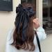 JSGHGDF Bow-Hair Clip Women Large knot Stain Hairpin Barrettes Girls Solid Color Clip Hair Accessory Headwear Gift Black - Buy Online on GoSupps.com