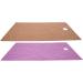 Verdant Touch Spa Beautyblock - Waterproof Massage Bed with Facial Hole 200x115 cm Violet & Dark Coffee | Perfect for Spa & Home Use - Buy Online on GoSupps.com