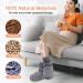 Comfheat Microwavable Booties - Feet Warmer for Cold Feet Relief, Achilles Tendinitis, Plantar Fasciitis - Deep Heat Therapy for Sore Muscles and Joints - Not Washable - Buy Online on GoSupps.com