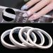3PC Nail Art Tape Set | Adhesive Decoration Edge Guide | Creative Manicure Tools & Stickers - Buy Online on GoSupps.com