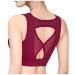 Ronony Women Sport BH - without an iron padded cups wrestlers High Impact Racerback Sport BH Without Iron With seamless sports bras with a strong hold.