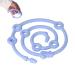 Blue Baby Pacifier Strap | Food-Safe Silicone Adjustable & Soft Holder for Baby Care - Buy Online on GoSupps.com