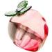 ABOOFAN 4pcs Peach Ornaments Artificial Fruit Peaches Lifelike Peach Figurine Decorative Fruit Prop Room Decor Aesthetic Glass Fruit Figurine Peach Statue Props Crystal Kitchen Cabinet - Buy Online on GoSupps.com