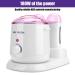 Anggrek 3-in-1 Wax Warmer Set - 800ml Adjustable Hair Removal Device with EU Connector - Buy Online on GoSupps.com
