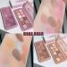 Premium 12-Color Eyeshadow Palette | Natural Long-Lasting Pigmented Makeup for On-the-Go - Buy Online on GoSupps.com