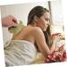 Magiclulu Jade Comb Set - 2 Pieces for Hair & Scalp Massage | Portable Gua Sha Tools for Skin & Head Relief - Buy Online on GoSupps.com