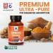 Avoirr Health Organic Turmeric Curcumin Supplement with Pepper- Turmeric Supplement Inflammation Relief Antioxidants & Health Support Supplement for Men Women -1500 mg- 60 Capsules - Buy Online on GoSupps.com