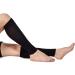 TOFLY Calf Compression Sleeve 20-30mmHg for Leg Support and Pain Relief - 1 Pair Footless Compression Socks - Men, Women, Plus Size S-5XL - Black - Buy Online on GoSupps.com