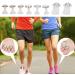 Toe Separators 8 Pcs Reusable Silicone Toe Spacers Nail Art Toe Separation Tool Pedicure Care(MY-05) - Buy Online on GoSupps.com