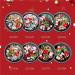Evenden Nail Nail Christmas Rhinestone Rows 3D Manicure Nail Art Decor DIY Rivet Bolts Beads Jewellery Things SD-04 - Buy Online on GoSupps.com