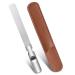 Stainless Steel Nail File Double-Sided Nail File Metal Nail File Reusable Natural Nail Art File Nail Art Tool Home Salon or Travel Mini Nail File Suitable for Both Men and Women