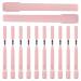 Mikikit 12 pi ces Extension de Crayon Sourcils avec Brosse Int gr e Assistant Maquillage Portable pour Modelage Pr cis