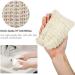 Natural Sisal Soap Bag - Exfoliating Soap Saver Pouch for Bath Soaps | Eco-Friendly Ramie Net 14.5x9.5cm - Buy Online on GoSupps.com