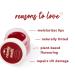 Candy Melts Vegan Lip Balm - Red Velvet Love | Moisturizes & Nourishes Dry Lips | 100% Vegan Tinted Lip Balm 12g - Buy Online on GoSupps.com
