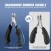 Professional Nail Clippers for Thick, Ingrown Toenails - Curved Blade for Men, Women, Seniors - Ideal Pedicure Tool Gift - Buy Online on GoSupps.com