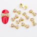 10pcs 3D Nail Art Crystal Rhinestone Bow Big Gems Charms for Nail Art Decoration Jewelry Sparkle Craft DIY Beads (#3039 10pcs)