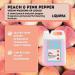 Liquipak Vegan Washing Up Liquid Refill - Peach & Pink Pepper | 100% Vegan & Cruelty-Free Removes Tough Stains (5 Litres) 5 l (Pack of 1) - Buy Online on GoSupps.com