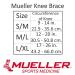 Mueller Hinged Wraparound Knee Brace - Black Medium/Large | Shop Internationally for Comfort & Support - Buy Online on GoSupps.com
