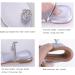 Women's Orthopedic Bunion Corrector Sandals - Summer Rhinestone Slip-On Wedge - Open Toe Breathable Flip Flops for Beach & Plantar Fasciitis - 5 Colors Including Pink - Buy Online on GoSupps.com