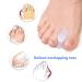 Haobin Silicone Toe Spreader | 8-Piece Gel Toe Separator for Pain Relief & Correction | Overlap & Hammer Toe Relief - Buy Online on GoSupps.com