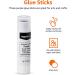 Amazon Basics Purple Washable School Glue Sticks  Dries Clear  0.24-oz Stick 60-Pack 60-Pack Small Glue Sticks - Buy Online on GoSupps.com