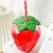 Strawberry Shaped Kawaii Cup with Straw for Boba Tea Pp Cute Cups with Lid and Straw Kawaii Tea Cup Bottle for Women - Buy Online on GoSupps.com