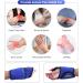 Hilph Wrist Ice Pack - Reusable Gel Cold Wrap for Carpal Tunnel, Sprains, and Injuries - Buy Online on GoSupps.com