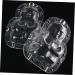 VILLCASE 2pcs Vegetable Shaping Mold Small Melon Mold Pear Mould Genseng Fruits Mold Multifunction Watermelon Transparent 10x7cm - Buy Online on GoSupps.com