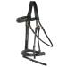 HORZE Horse Bridle Sion English Noseband Bridle and Reins Black C (C) Thoroughbred Black