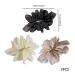 3PCS Large Flower Hair Clips Pins - Chiffon Silk Soft Snap Barrettes for Women & Kids | Wedding Bridal Prom Party Hair Styling Accessories - Buy Online on GoSupps.com