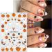 JMEOWIO 9 Sheets Halloween Nail Art Stickers Decals Self-Adhesive Cute Cat Ghost Nail Supplies Nail Art Design Decoration Accessories - Buy Online on GoSupps.com