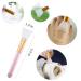 NYKKOLA 2 Pack Spa Headband with Silicone Face Mask Brushes - Gray Pink, for Women Girls - Beauty Skincare & Sports - Buy Online on GoSupps.com