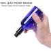 Tianzd 6-Pack 20ml Blue Glass Spray Bottles with Black Atomizers & Funnels - Portable Perfume Atomizers for Travel - Buy Online on GoSupps.com