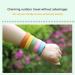 10-Pack DEET-Free Mosquito Protection Bracelets | Waterproof Insect Repellent - Safe for Adults & Kids - Buy Online on GoSupps.com