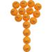 MAPOL 3-Star 40+ Premium Ping Pong Balls - Orange 60-pack - Buy Online on GoSupps.com