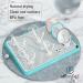 Baby Bottle Drying Rack - High Capacity Dryer for Bottles, Cups & Essentials (Light Blue) - Buy Online on GoSupps.com