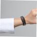 LIFKICH Wristband Vintage Bracelet Braided Bracelets Silicone Watch Band Silicone Bracelets Fashion Watches for Men 5 Watch Bands Silicone Band for Bracelet Case Replace Weaving Man 19X2X0.8CM Black - Buy Online on GoSupps.com