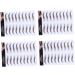 FOMIYES 16 Pcs Eyebrow Stickers Make up Kit Brow Shaper Stencil 6d Hair-like Eyebrows Stickers Makeup Tools - Buy Online on GoSupps.com