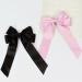 Pack of 2 Hair Bows Hair Clips with Bow Bow Hair for Girls Women (Black) - Buy Online on GoSupps.com