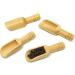 Honbay 12PCS Mini Wooden Scoops for Bath Salts and Tea - Perfect for Home Spa and Tea Time - Buy Online on GoSupps.com