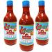 Valentina Mariscos 370ml (Pack 3) / Mexican Salsa Picante Medium Hot Sauce for Seafood