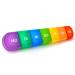 Tablet box 7 days Pill can 7 days 7 divisible compartments handy and moisture-resistant medication box for the hand or pocket to store medication rainbow