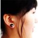 Weight Loss Earrings - Black Magnetic Acupressure Earrings for Health | Bio Magnet Therapy - Buy Online on GoSupps.com