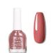 Peel Off Nail Varnish - Cinnamon Pink Quick Drying & Long Lasting Nail Polish - Based Formula No Smell Nail Varnish & No Need Baking Nail Art Cameo Brown